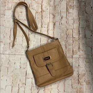 Camel cross body bags